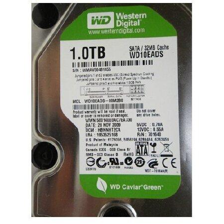 Wd10eads Western Digital 1Tb 7200Rpm 32MB バッファシリアル...