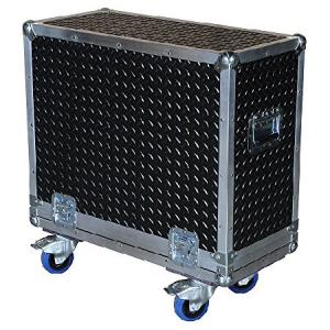 Amplifier 3/8 Ply ATA Case with Diamond Plate Laminate Fits Fender 65 Twin Reverb Reissue 並行輸入品