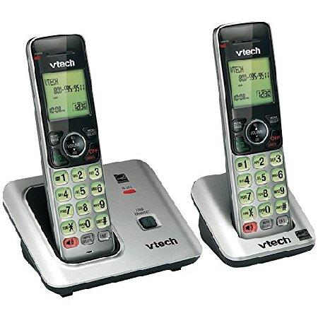 Vtech Vtcs6619-2 Dect 6.0 拡張可能スピーカーフォン 発信者ID付き (2ハ...