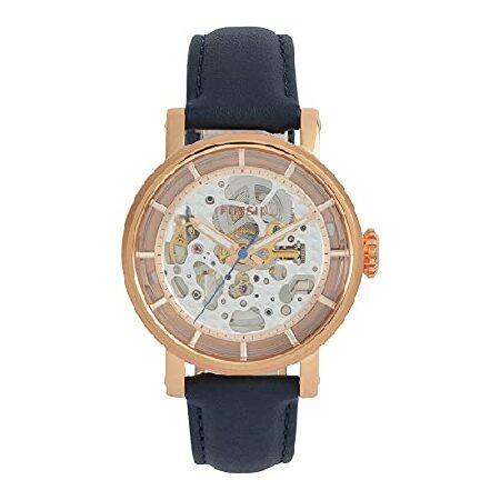 Fossil Women&apos;s ME3086 Blue Leather Japanese Automa...