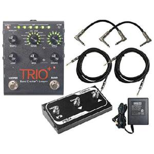 DigiTech Trio+ Band Creator + Looper w/ FS3X Footswitch, 4 Cables, and Power Supply 並行輸入品