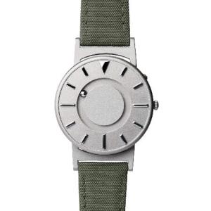 (Eワン) EONE Bradley Canvas クォーツチタン腕時計 オリーブグリーン 並行輸入品