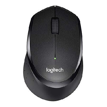 Logitech B330サイレントマウス、ワイヤレスブラック、910-004913（ブラック） 並...