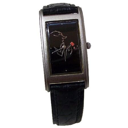 美女と野獣 時計 ブロードウェイ ミュージカル ブラック シルバー 腕時計 並行輸入品