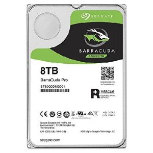 Seagate BarraCuda Pro Performance Internal Hard Drive SATA HDD 8TB 6GB/s 256MB Cache 3.5-Inch (ST8000DM0004) 並行輸入品