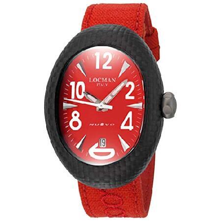 Locman Women&apos;s Nuovo Carbonio Red Dial Watch - 103...