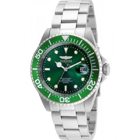 Invicta 24947 Men&apos;s Pro Diver Green Dial Stainless...