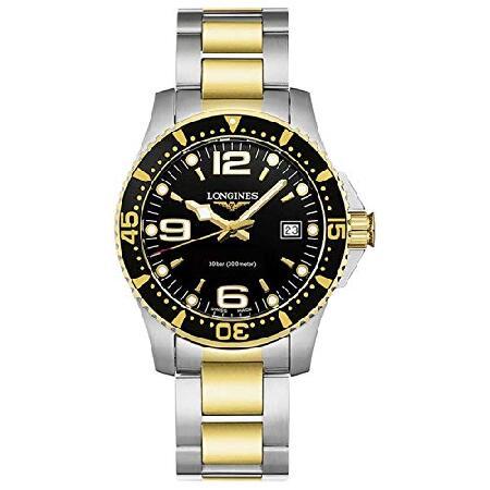 LONGINES HYDROCONQUEST BICOLOR BLACK DIAL QUARTZ L...