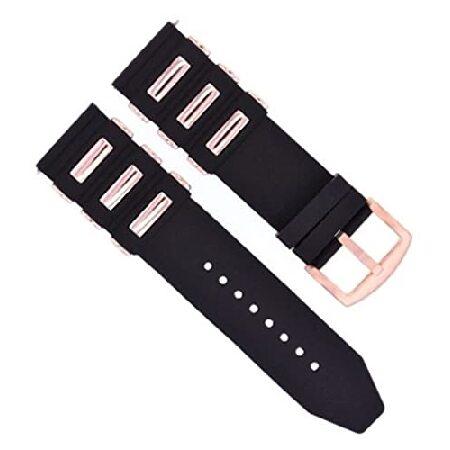 Ewatchparts 26MM SILICONE RUBBER DIVER BAND COMPAT...