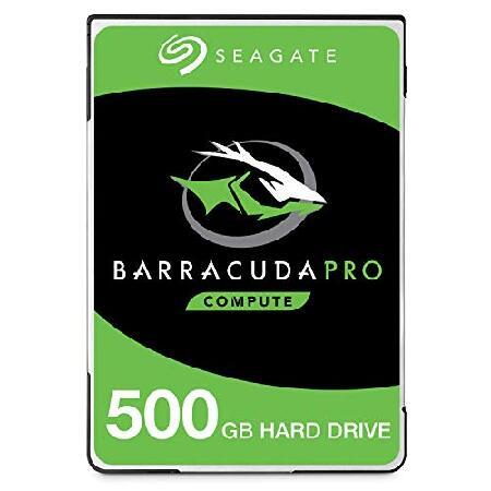 Seagate 500 GB BarraCuda Pro 2.5インチ内蔵ハードドライブ（7200 ...