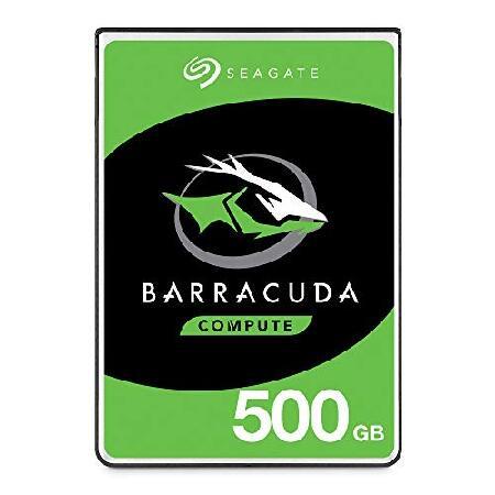 Seagate 500 GB BarraCuda 2.5インチ内蔵ハードドライブ（5400 RPM、...