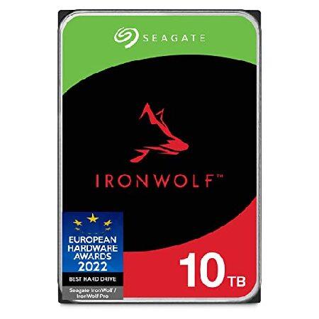 1-8ベイNASシステム用Seagate 10 TB IronWolf 3.5インチ内蔵ハードドライ...