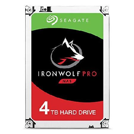 1〜24ベイNASシステム用Seagate 4 TB IronWolf Pro 3.5インチ内蔵ハー...