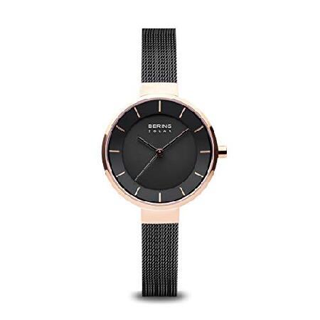[Bering] 腕時計 ソーラー 14631-166 レディース ブラック 並行輸入品