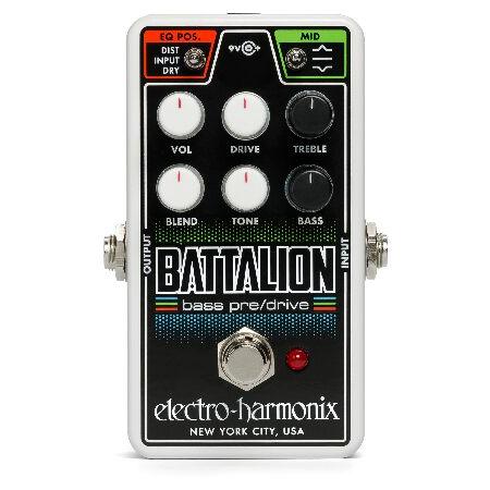 ELECTRO-HARMONIX Nano Battalion Bass Preamp ＆ Over...