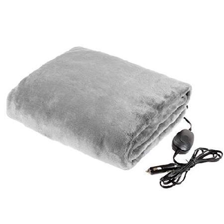 Stalwart Electric Car Blanket - Heated 12V Fleece ...