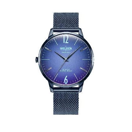 [ウェルダームーディー] 腕時計 スリム WRS407 メンズ  ブルー 並行輸入品