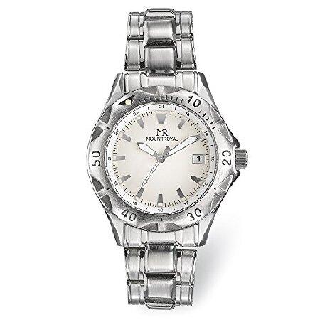 Men&apos;s Mountroyal Stainless Steel Watch 8.5&quot; 並行輸入品