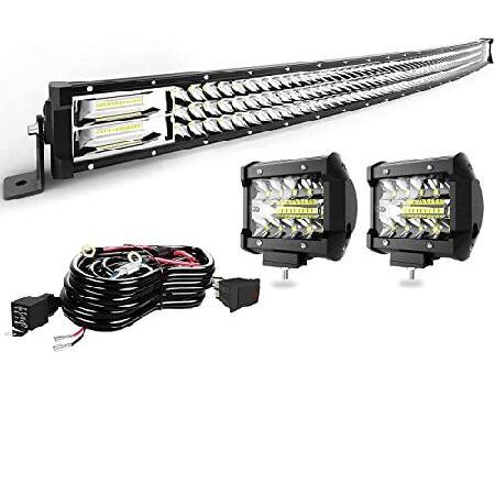 LED Light Bar TERRAIN VISION 50 Inch 684W Curved T...