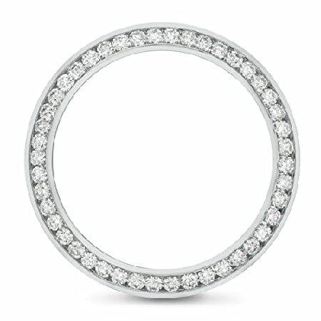 3.15CT DIAMOND BEZEL COMPATIBLE WITH ROLEX DAY DAT...