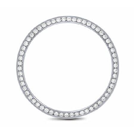 Ewatchparts STAINLESS STEEL .90CT DIAMOND BEZEL CO...