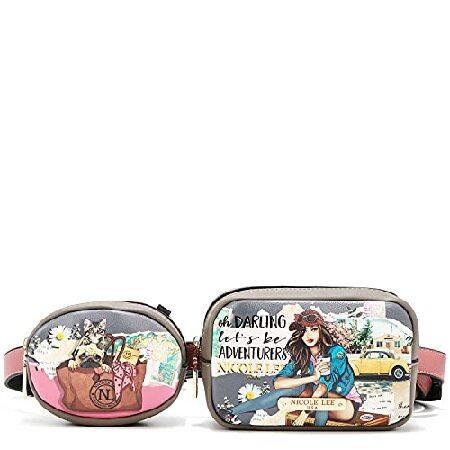 Nicole Lee Double Pouch Fanny Pack (JOURNEY OF STE...
