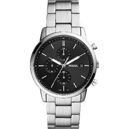 Fossil Minimalist Men&apos;s Chronograph Watch with Ste...