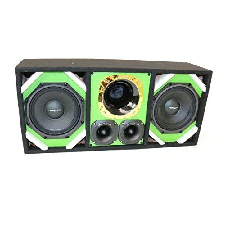 DEEJAY LED TBH8GREEN DEEJAYLED 2 8&quot; Despacito Horn...