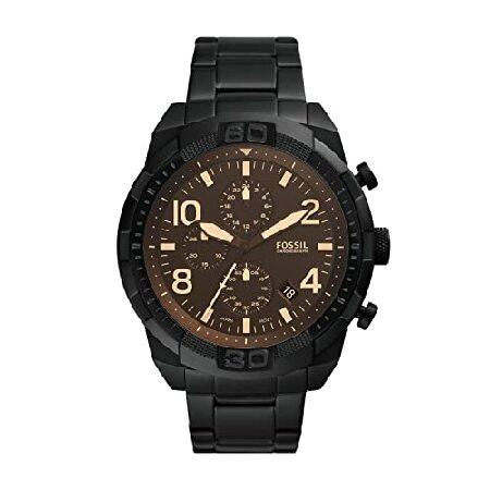 Fossil Men&apos;s Bronson Quartz Stainless Steel Chrono...