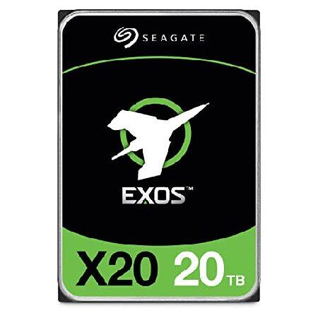 Seagate Exos X20 SATA 512e 3.5インチ 20TB 内蔵 ハードディスク ...