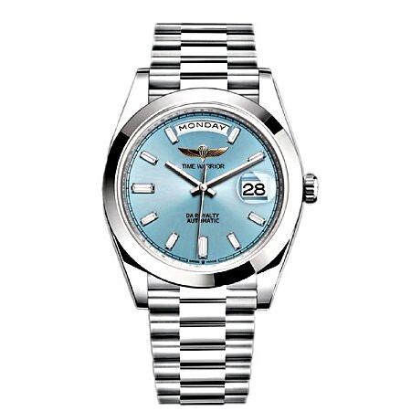 TIME WARRIOR Men&apos;s 904 Stainless Steel Automatic W...