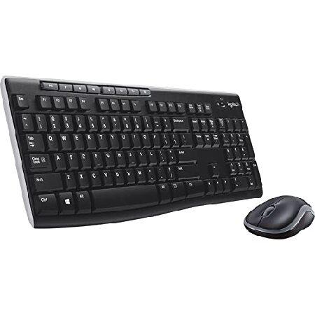 Logitech MK270 Wireless Keyboard and Mouse Combo -...