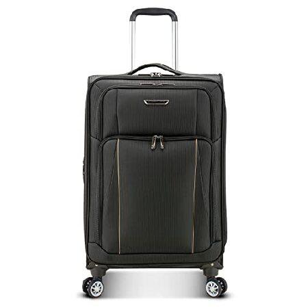 Traveler&apos;s Choice Lares ソフトサイド 拡張可能 スーツケース スピナーホイー...