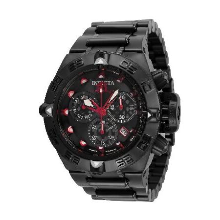 Invicta メンズ 50mm Subaqua Noma IV ブラックラベル スイスクロノグラフ...