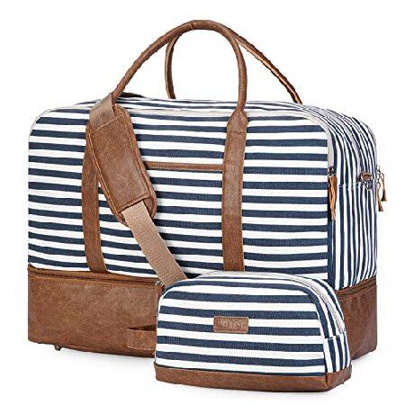 WANDF Weekender Bag Overnight Travel Duffel Bag Wi...