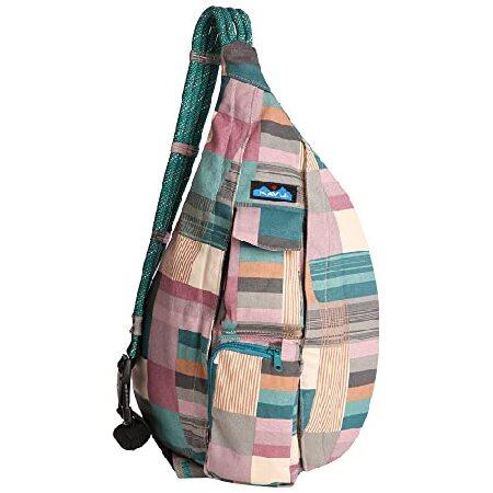 KAVU オリジナルロープバッグ スリングパック 調節可能なロープショルダーストラップ付き - おば...