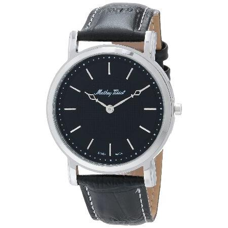 Mathey Tissot メンズ シティ、ブラック, ブラック, クォーツムーブメント。 並行輸入...