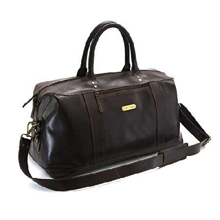 Style N Craft Full Grain Leather Weekender Duffle ...