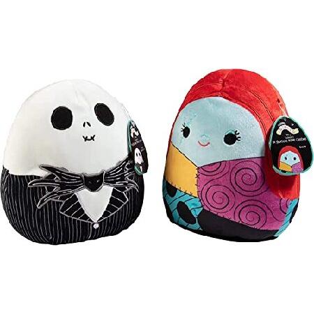 Squishmallows 12インチ ジャックとサリー - ナイトメアー・ビフォア・クリスマス  ...