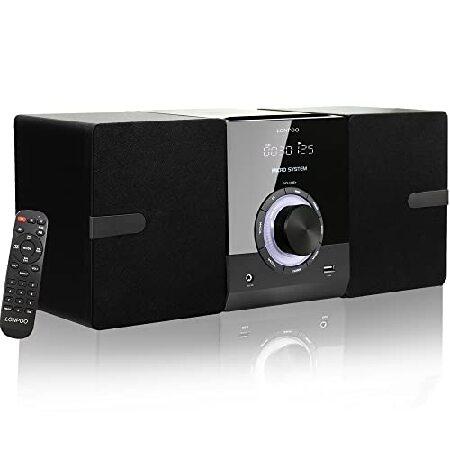 Home CD Stereo Shelf System - 30W Compact Micro St...
