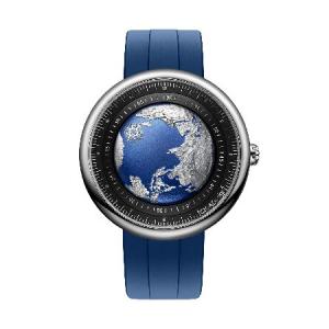 CIGA Design (シガデザイン) 機械式自動巻き腕時計 ブループラネット Uシリーズ ステンレス/チタンケース サファイアクリスタル フッ素ゴムストラッ 並行輸入品｜casiopeia-express