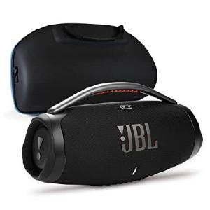 JBL Boombox 3 - Portable Bluetooth Speaker Bundle with divvi! Protective Hardshell Case - Black 並行輸入品