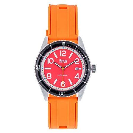 REIGN Gage Automatic Watch w/Date - Red/Orange 並行輸...