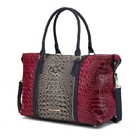 MKF CollectionTravel Duffle Bag for Women, Crocodi...
