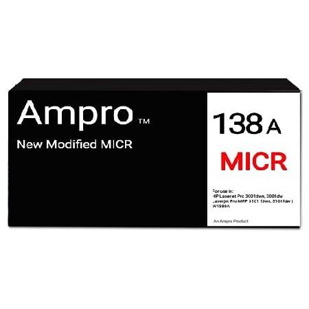 Ampro OEM 改造 HP 138A MICR このカートリッジは、Laserjet Pro 3...