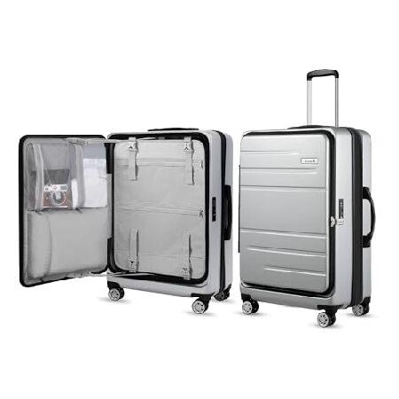 LUGGEX 26 Inch Luggage with Spinner Wheels, Expand...