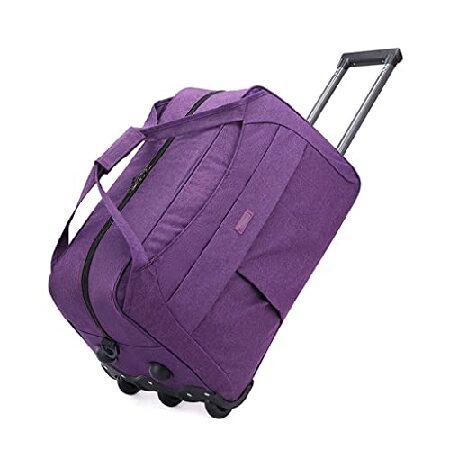 Portable Waterproof Rolling Duffle Bag With Wheels...