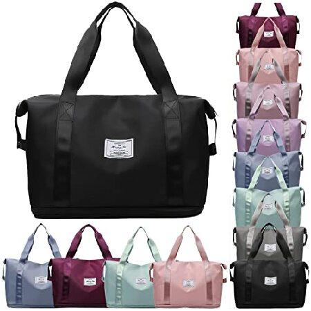 Travel Duffel Bag for Women Expandable Sports Tote...