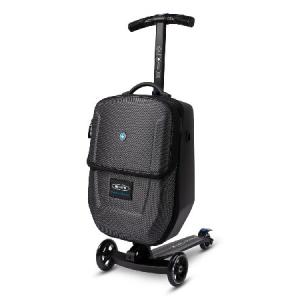 《》マイクロ・ラゲッジ・ブラック 4.0 スーツケース取り外し可能 出張・旅行にも キックボード付きのスーツケース スイスデザイン キックボード キ 並行輸入品
