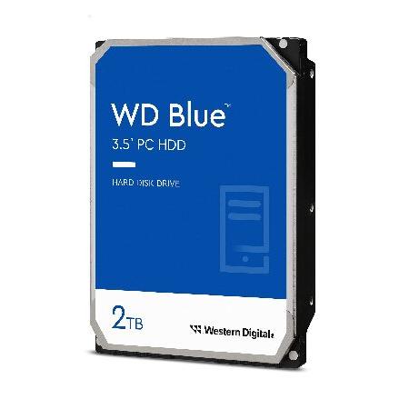 ウエスタンデジタル 2TB WD Blue PC 内蔵ハードドライブ HDD - 5400RPM S...